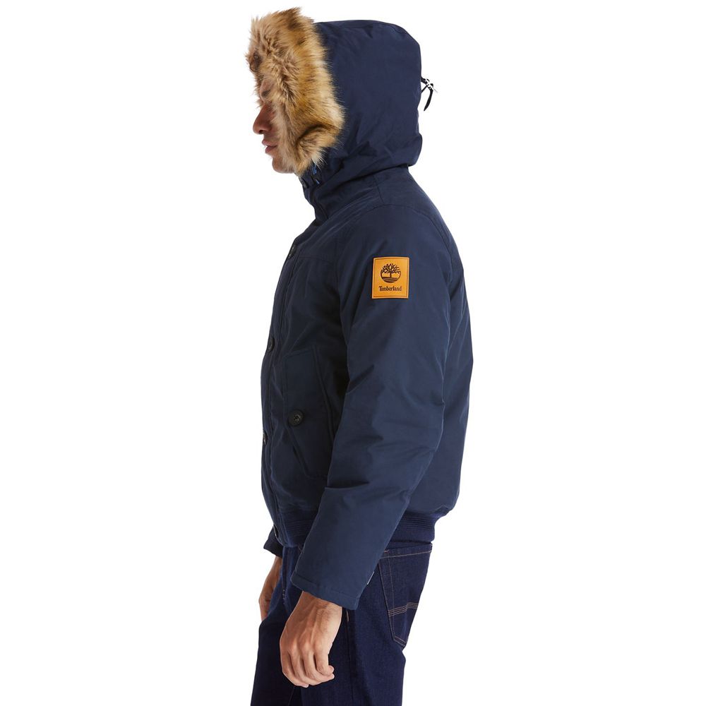 Timberland Mens Jackets Scar Ridge Waterproof Snorkel - Navy - India XN1806235